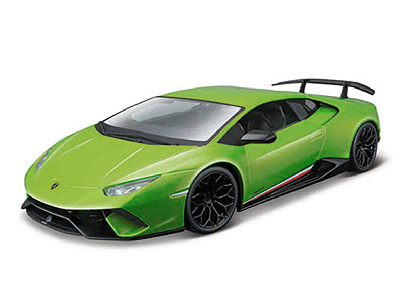 Lamborghini Huracan Performante Green 'Speed Icons' Series 1/64 Diecast Model Car by Maisto