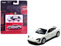 Porsche Taycan Turbo S White 'Speed Icons' Series 1/64 Diecast Model Car by Maisto