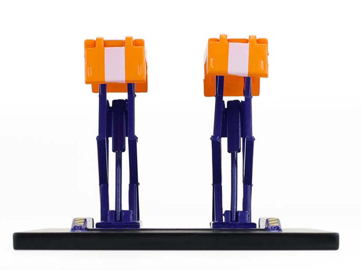Automotive Double Scissor Lift 'Union 76' Orange and Blue 'Double Scissor Lifts' Series 2 1/64 Diecast Model by Greenlight
