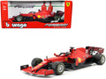 Ferrari SF21 #55 Carlos Sainz Formula One F1 Car 'Ferrari Racing' Series 1/18 Diecast Model Car by Bburago