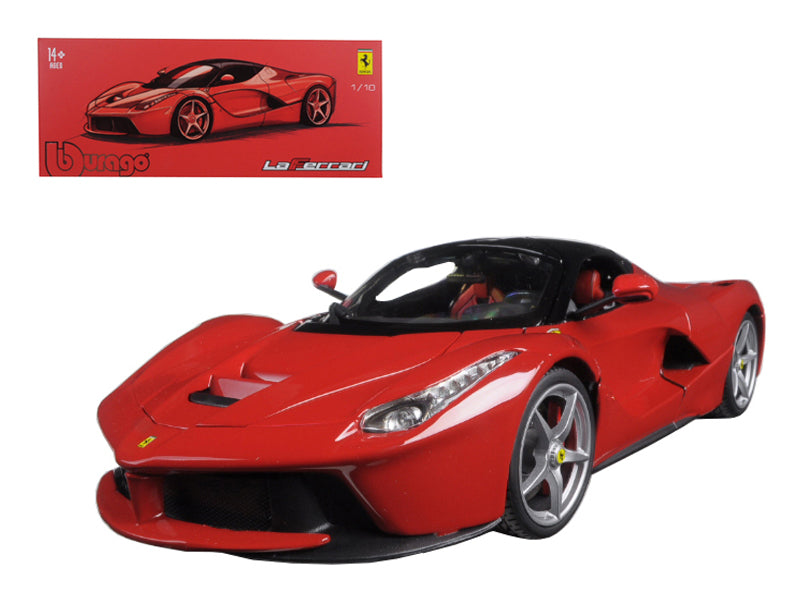 Ferrari LaFerrari F70 Red with Black Top 'Signature Series' 1/18 Diecast Model Car by Bburago