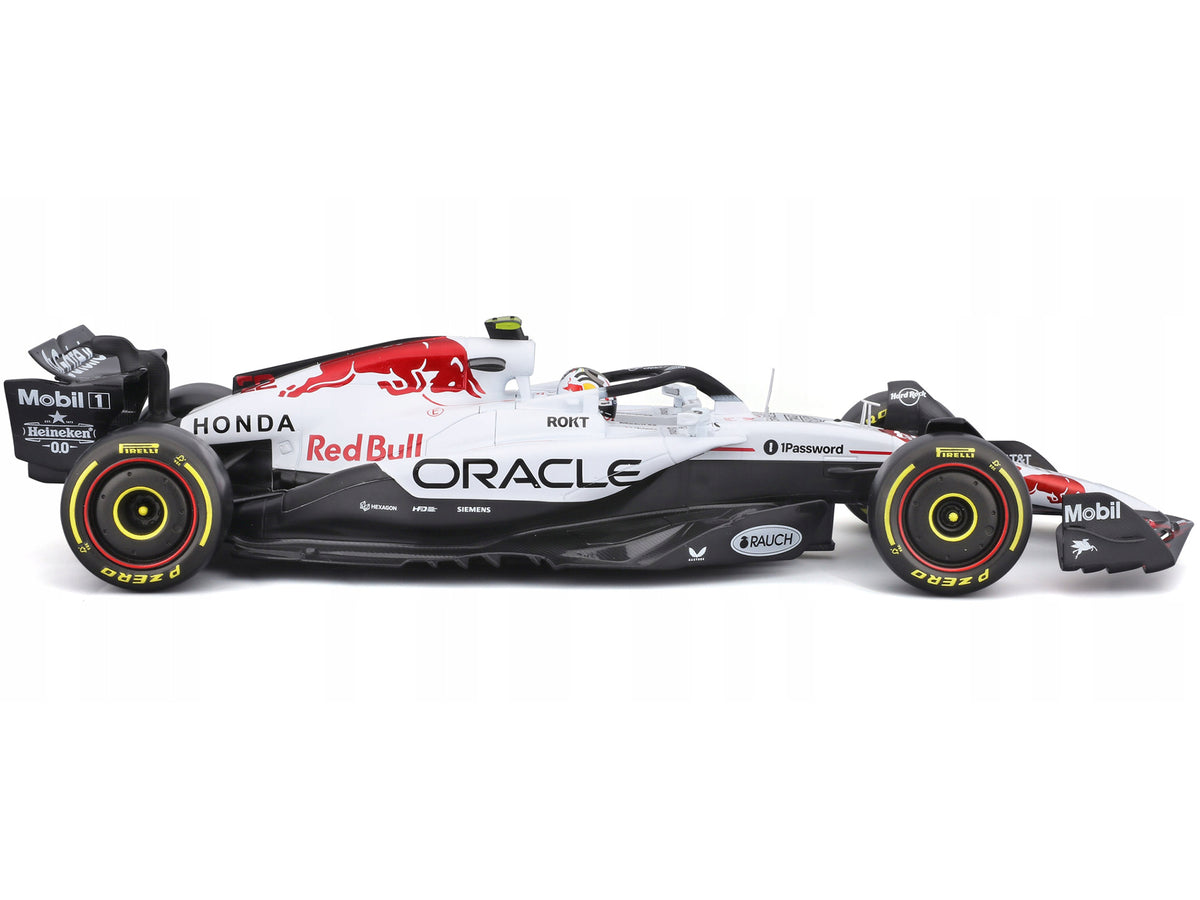 Red Bull Racing RB21 #22 Yuki Tsunoda 'Oracle' Formula One F1 'Japanese GP' (2025) 'Race' Series 1/18 Diecast Model Car by Bburago