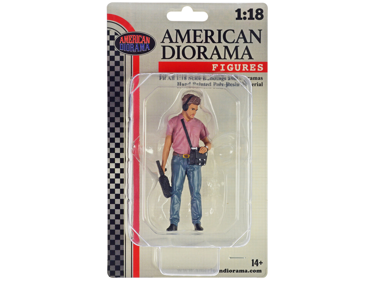 'On-Air' Figure 4 for 1/18 Scale Models by American Diorama