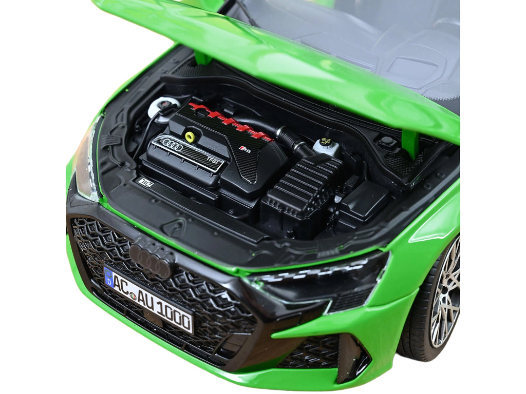 2025 Audi RS 3 Kyalami Green with Moonroof 1/18 Diecast Model Car by Norev