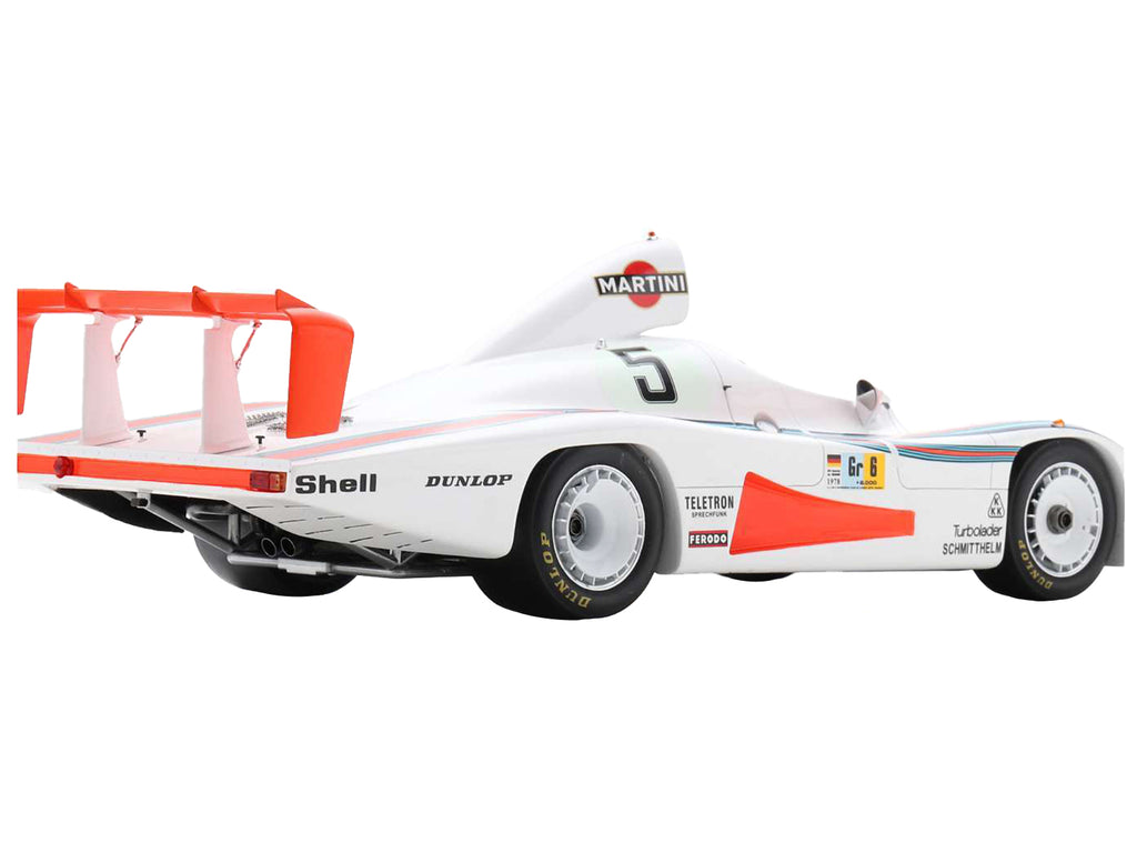 Porsche 936/78 #5 Jacky Ickx - Henri Pescarolo - Jochen Mass 'Martini Racing Porsche System' '24 Hours of Le Mans' (1978) with Acrylic Display Case 1/18 Model Car by Spark
