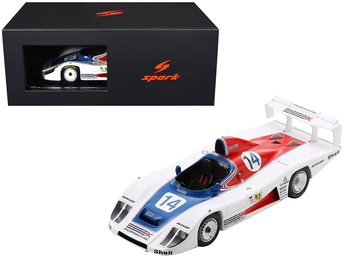 Porsche 936 #14 Bob Wollek - Hurley Haywood 'Essex Motorsport Porsche' '24 Hours of Le Mans' (1979) with Acrylic Display Case 1/18 Model Car by Spark