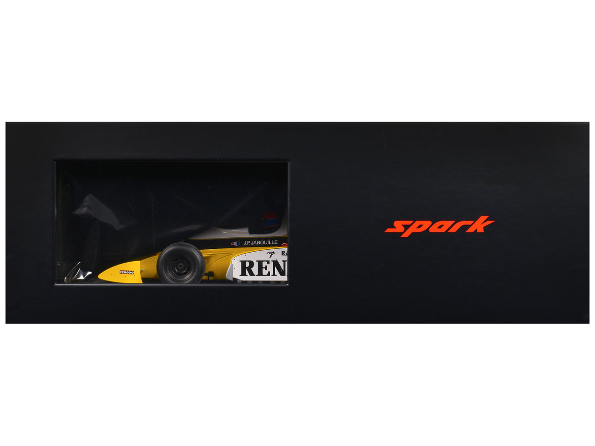 Renault RS11 #15 Jean-Pierre Jabouille 'Equipe Renault Elf' Winner Formula One F1 'French GP' (1979) with Acrylic Display Case 1/18 Model Car by Spark