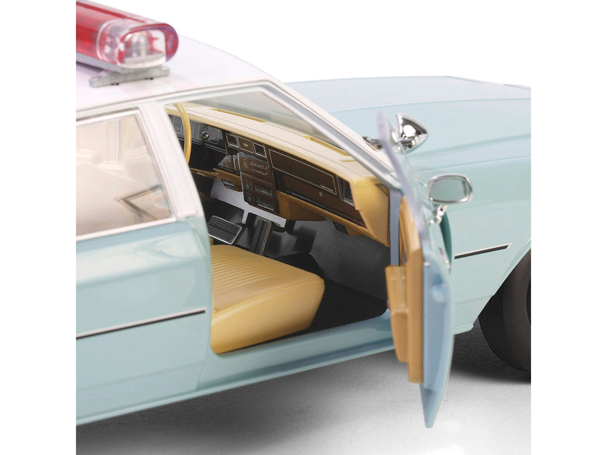 1987 Chevrolet Caprice 9C1 'US Border Patrol' Light Green with White Top 'Artisan Collection' 1/18 Diecast Model Car by Greenlight