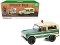 1967 Ford Bronco 'Smokey Bear Forest Ranger' Green and Cream with White Stripes 'Artisan Collection' 1/18 Diecast Model Car by Greenlight