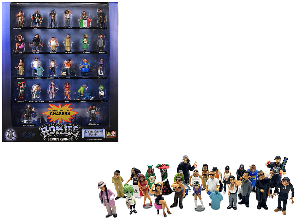 'Homies' Set of 26 Figures Series 15 Limited Edition to 2500 Pieces Worldwide by Homies