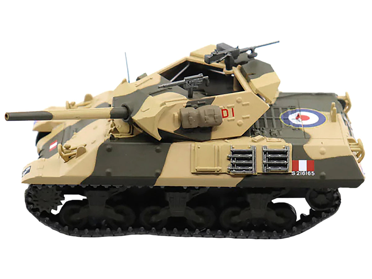 M10 Tank Destroyer D1 #77 'U.S.A. 72nd Anti-Tank Regiment 6th Armored Division Italy August 1944' 1/43 Diecast Model by AFVs of WWII