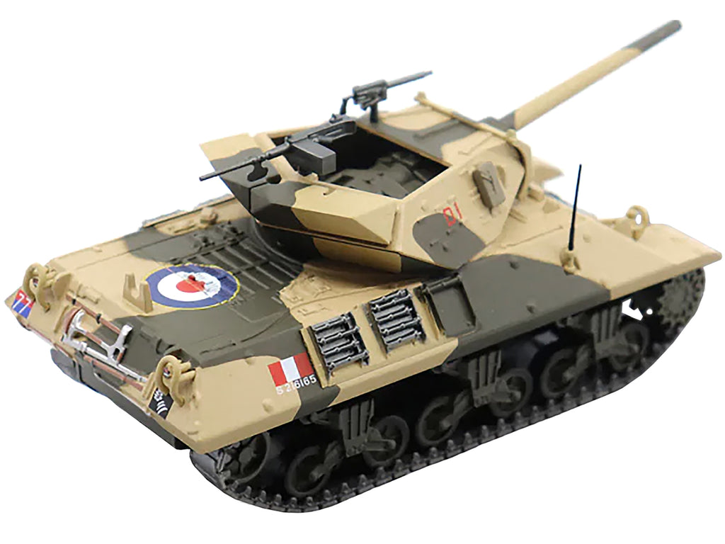 M10 Tank Destroyer D1 #77 'U.S.A. 72nd Anti-Tank Regiment 6th Armored Division Italy August 1944' 1/43 Diecast Model by AFVs of WWII