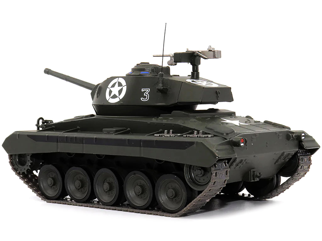 M24 'Chaffee' Tank #3 'U.S.A. 1st Armored Division Italy April 1945' 1/43 Diecast Model by AFVs of WWII