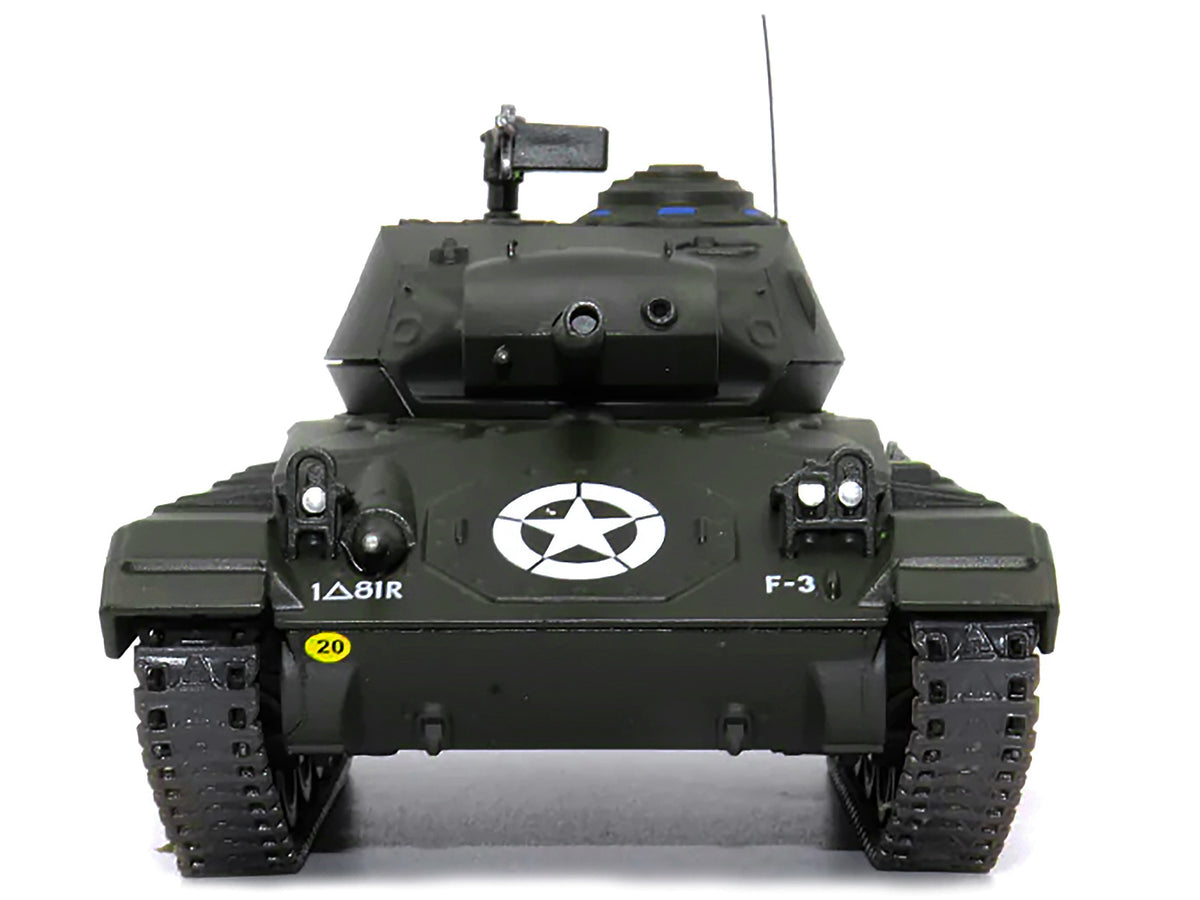 M24 'Chaffee' Tank #3 'U.S.A. 1st Armored Division Italy April 1945' 1/43 Diecast Model by AFVs of WWII