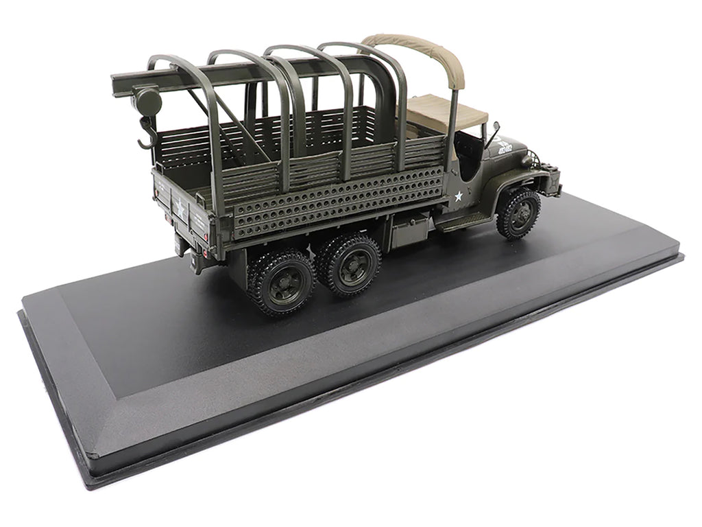GMC CCKW353 Wrecker Tow Truck Olive Drab 'United States Army' 1/43 Diecast Model by Militaria Die Cast