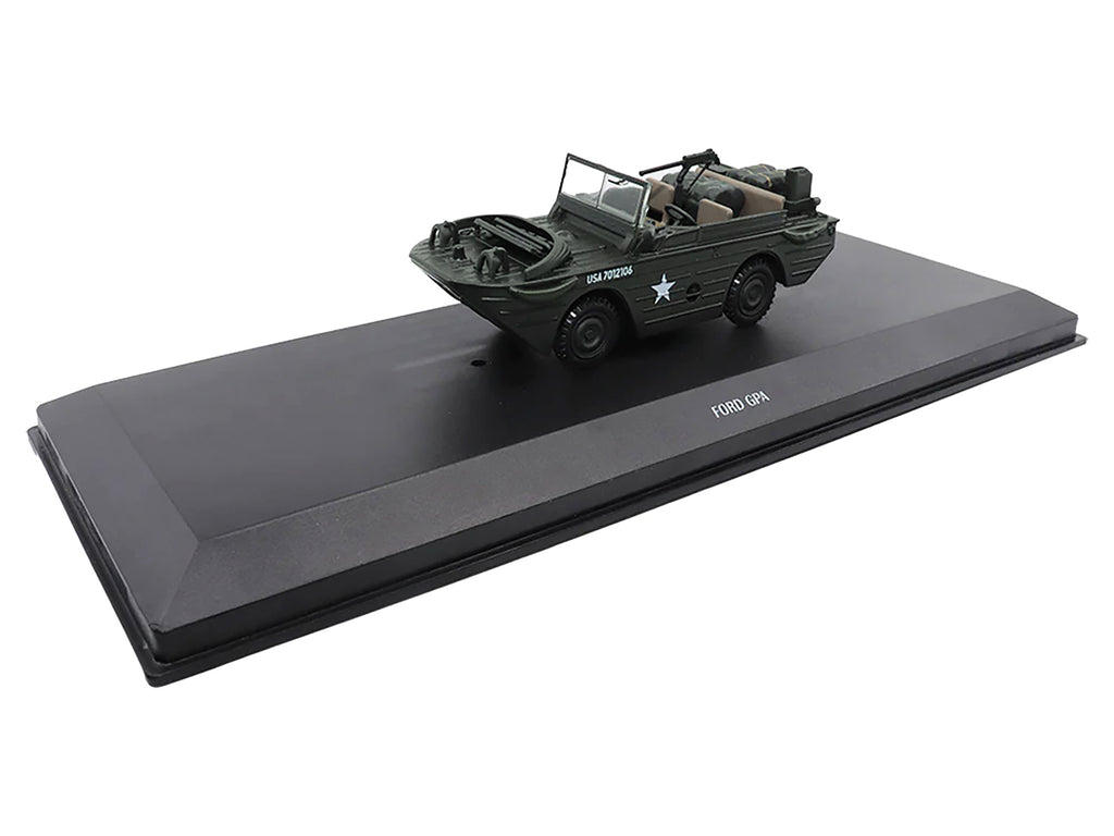 Ford GPA Amphibious Vehicle Olive Drab 'United States Army' 1/43 Diecast Model by Militaria Die Cast