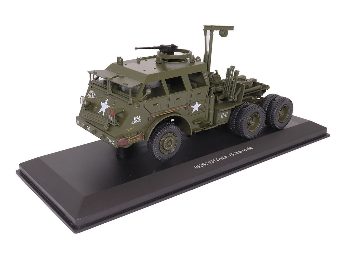 Pacific M26 Tractor Olive Drab 'United States Army' 1/43 Diecast Model by Militaria Die Cast