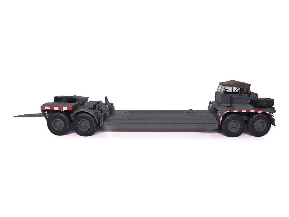 SD.AH. 116 22-Ton Tank Transporter Gray 'German Army' 1/43 Diecast Model by Militaria Die Cast