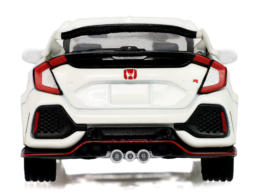 2018 Honda Civic Type-R (FK8) RHD (Right Hand Drive) Championship White with Carbon Hood 'Tokyo Torque' Series 10 1/64 Diecast Model Car by Greenlight