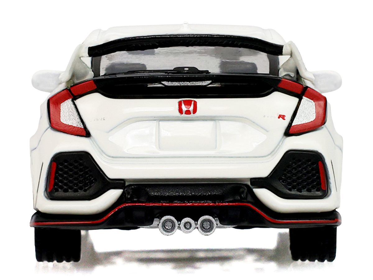 2018 Honda Civic Type-R (FK8) RHD (Right Hand Drive) Championship White with Carbon Hood 'Tokyo Torque' Series 10 1/64 Diecast Model Car by Greenlight