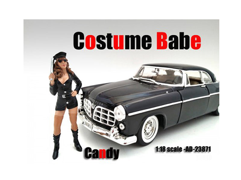 Costume Babe Candy Figure For 1/18 Scale Models by American Diorama