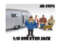 One Eyed Jack 'Trailer Park' Figure For 1/18 Scale Diecast Model Cars by American Diorama