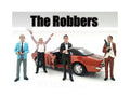 'The Robbers' 4 Piece Figure Set For 1/18 Scale Models by American Diorama