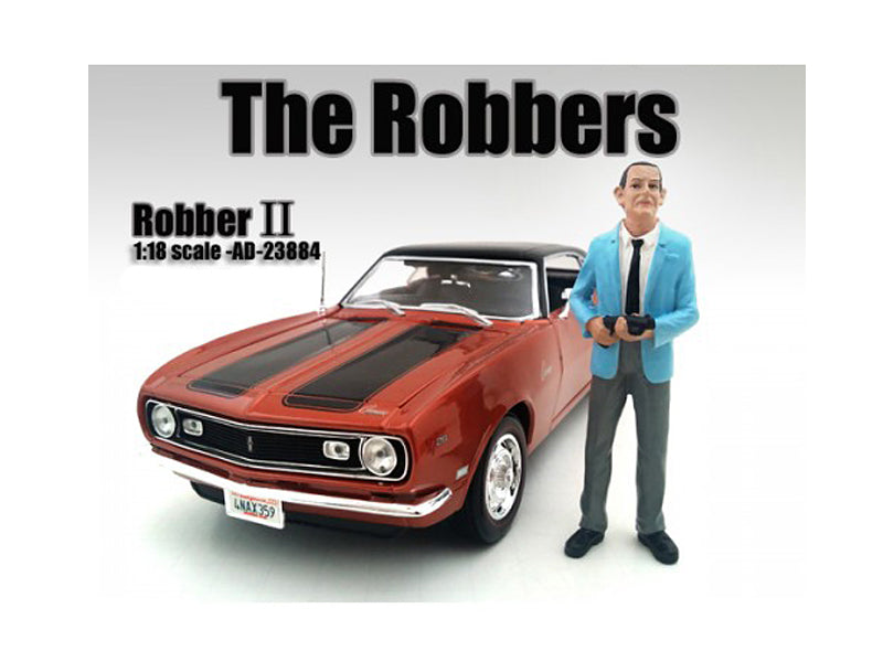 'The Robbers' Robber II Figure For 1/18 Scale Models by American Diorama