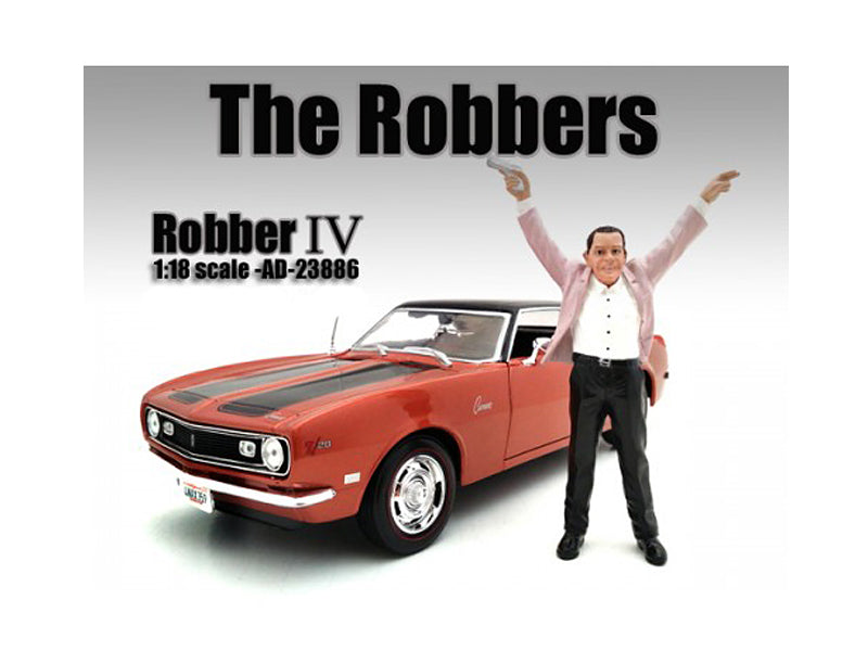 'The Robbers' Robber IV Figure For 1/18 Scale Models by American Diorama