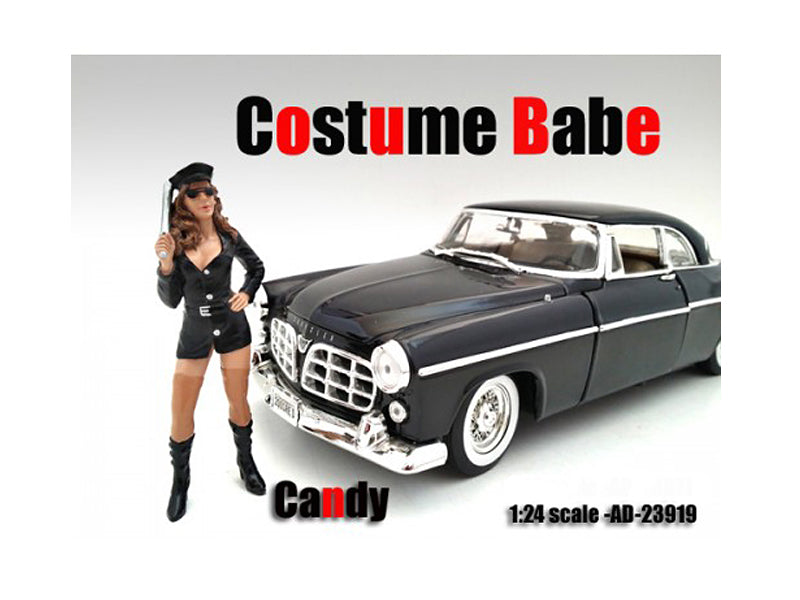 Costume Babe Candy Figure For 1/24 Scale Models by American Diorama
