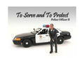 Police Officer II Figure For 1/18 Scale Models by American Diorama