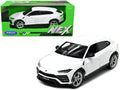 Lamborghini Urus White 'NEX Models' 1/24 Diecast Model Car by Welly