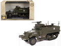 M3 Half-Track AFV with M2HB Machine Gun Olive Drab 'United States Army' 1/43 Diecast Model by Militaria Die Cast