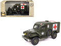 Dodge WC54 Ambulance Olive Drab 'United States Army' 1/43 Diecast Model by Militaria Die Cast