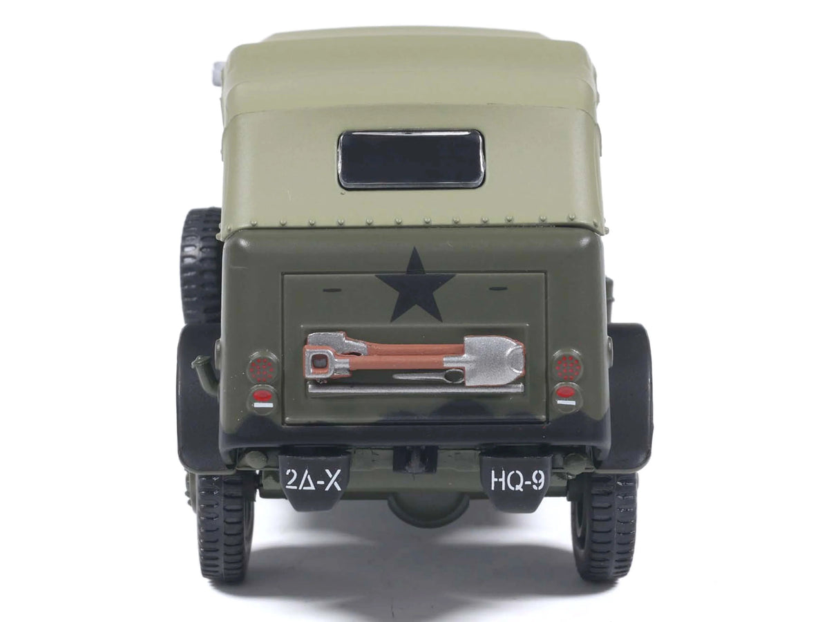 Dodge WC-6 Command Car with Canvas Top Olive Drab '2nd Armored Division France' (1944) United States Army 1/43 Diecast Model by Militaria Die Cast