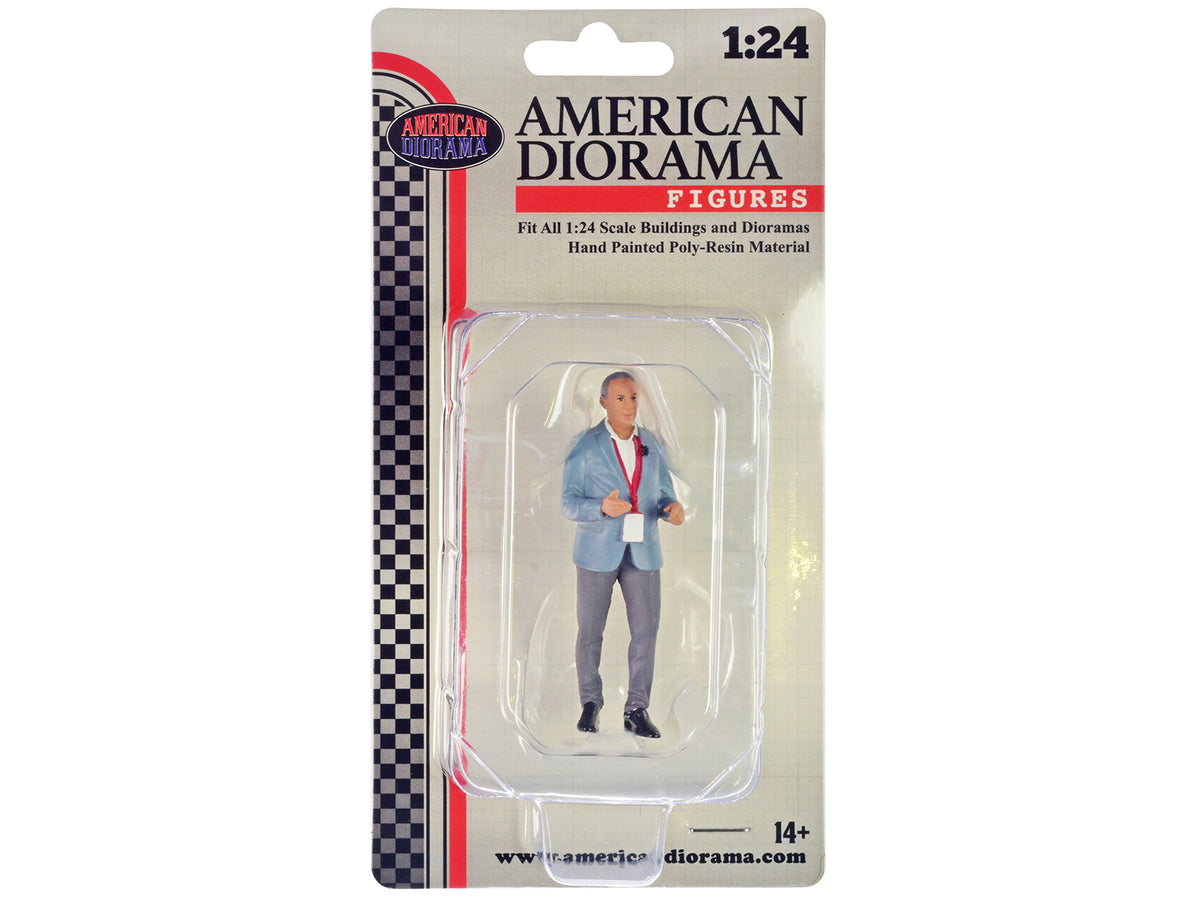 'On-Air' Figure 2 for 1/24 Scale Models by American Diorama