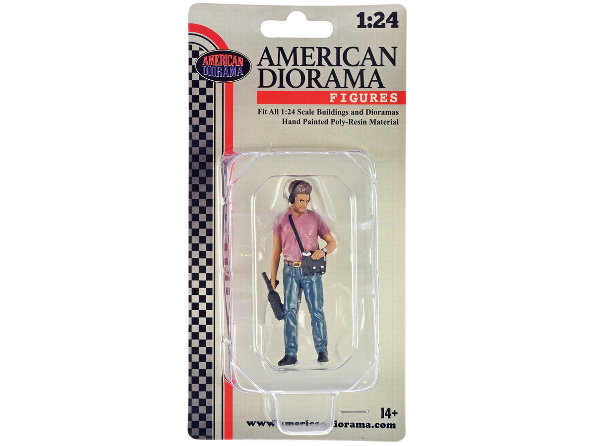'On-Air' Figure 4 for 1/24 Scale Models by American Diorama