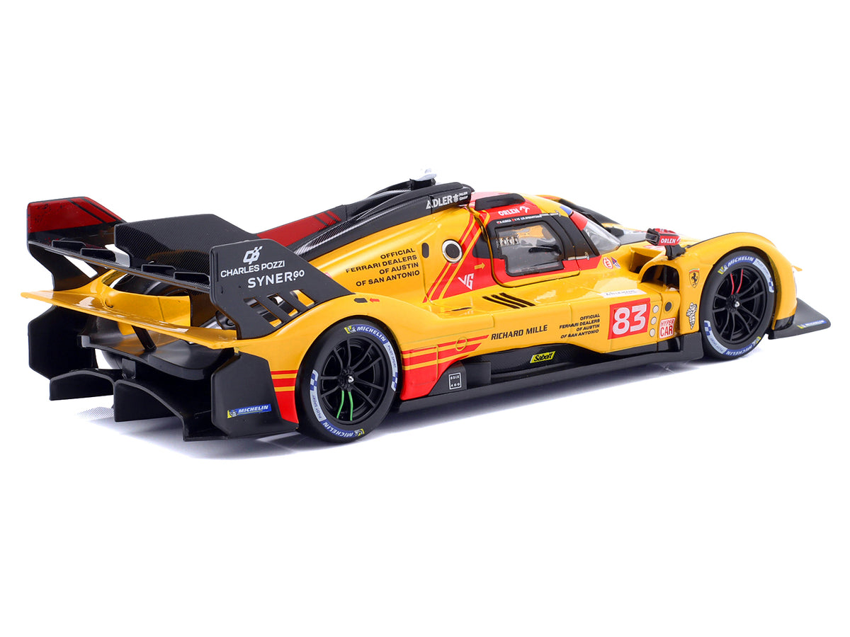 Ferrari 499P #83 Robert Kubica - Robert Shwartzman - Yifei Ye '24 Hours of Le Mans' (2024) 'Racing' Series  1/24 Diecast Model Car by Bburago