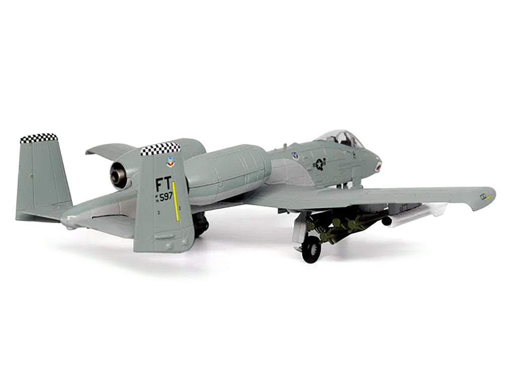 Fairchild Republic A-10 Thunderbolt II 'Warthog' Attack Aircraft '75th Fighter Squadron 23rd Fighter Group Bagram AFB Afghanistan' (2011) United States Air Force 1/72 Diecast Model by Militaria Die Cast