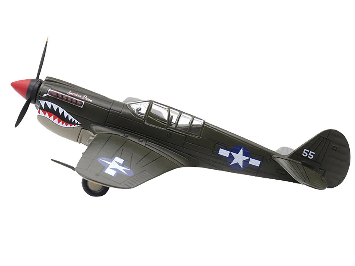 Curtiss P-40N Warhawk Fighter Aircraft 'American Dream National Warplane Museum' United States Army Air Forces 1/72 Diecast Model by Militaria Die Cast