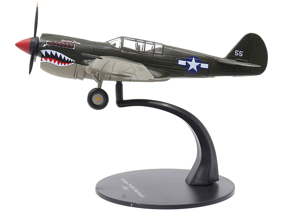 Curtiss P-40N Warhawk Fighter Aircraft 'American Dream National Warplane Museum' United States Army Air Forces 1/72 Diecast Model by Militaria Die Cast