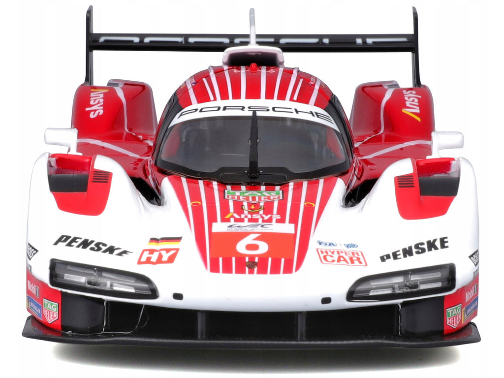 Porsche 963 #6 Kevin Estre - Andre Lotterer - Laurens Vanthoor 'Porsche Penske Motorsport' Winner 'FIA World Endurance Championship' (2024) 1/24 Diecast Model Car by Bburago