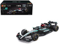 Mercedes-AMG F1 W15 E Performance #63 George Russell 'Petronas' Formula One F1 'World Championship' (2024) 1/24 Diecast Model Car by Bburago
