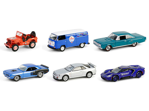 'Anniversary Collection' Set of 6 pieces Series 17 1/64 Diecast Model Cars by Greenlight