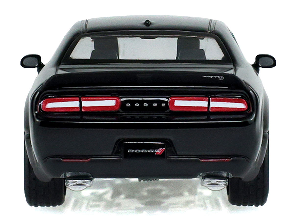2017 Dodge Challenger SRT Hellcat Widebody Black 'Black Bandit' Series 31 1/64 Diecast Model Car by Greenlight