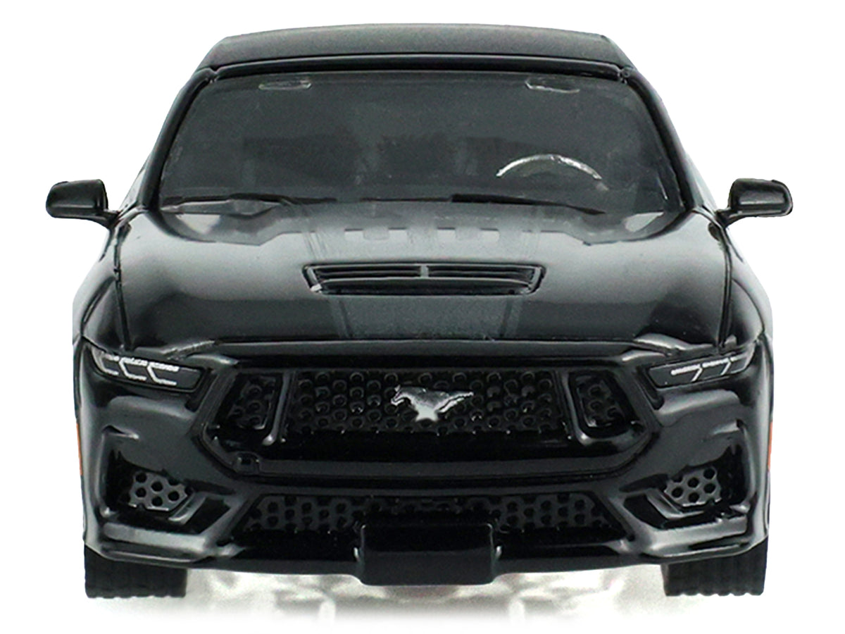 2024 Ford Mustang GT Convertible Black 'Black Bandit' Series 31 1/64 Diecast Model Car by Greenlight