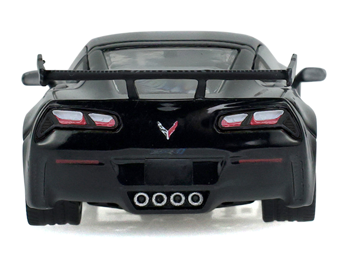 2019 Chevrolet Corvette ZR1 Black 'Black Bandit' Series 31 1/64 Diecast Model Car by Greenlight