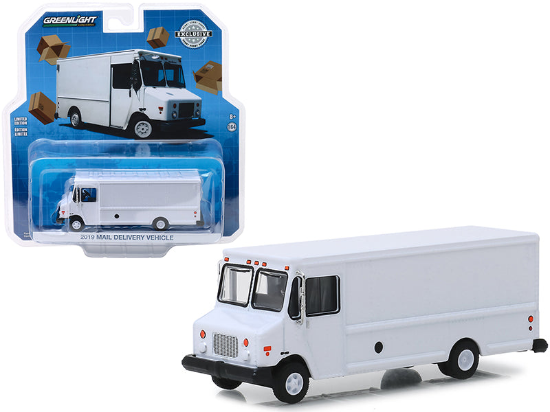 2019 Mail Delivery Vehicle White 'Hobby Exclusive' 1/64 Diecast Model by Greenlight