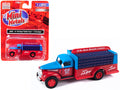 1941-1946 Chevrolet Delivery Bottle Truck 'O-So Grape' 1/87 (HO) Scale Model by Classic Metal Works