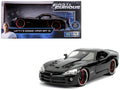 Letty's Dodge Viper SRT 10 Black 'Fast & Furious' Movie 1/24 Diecast Model Car by Jada